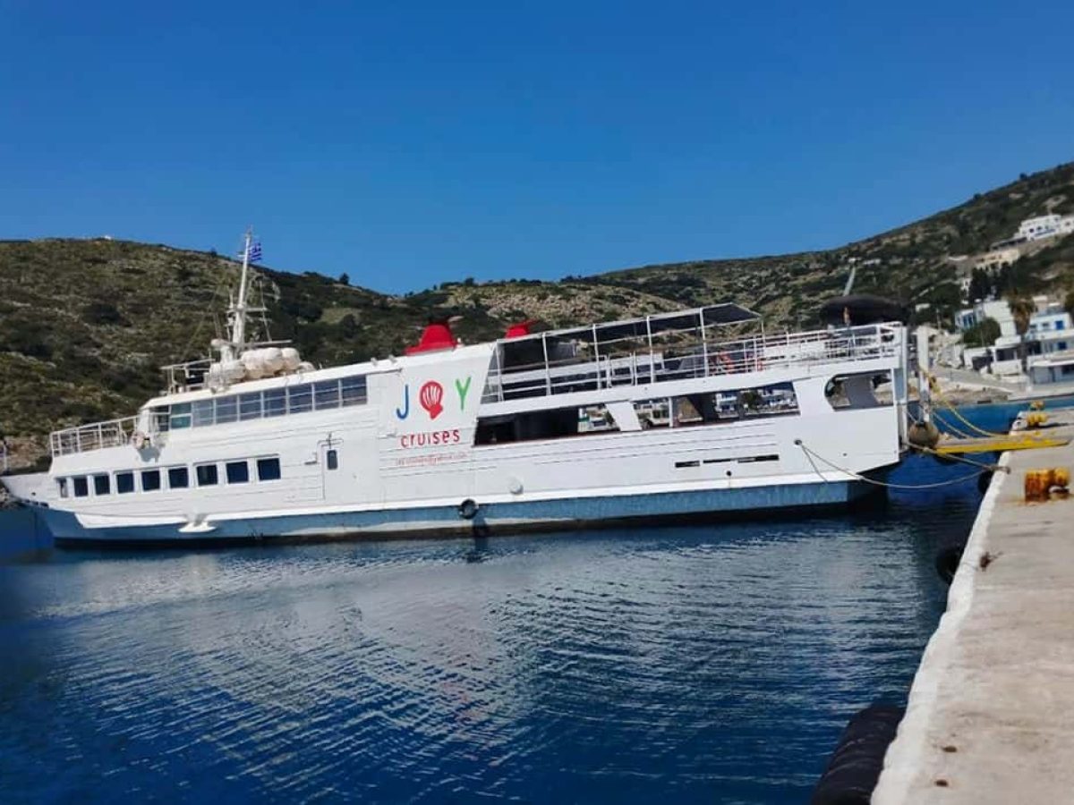 Ικανοποίηση στο Αγαθονήσι: Πραγματικότητα η πολυπόθητη «τοπική ακτοπλοϊκή σύνδεση» με πρωτοβουλία του Δημάρχου Ευάγγελου Κόττορου