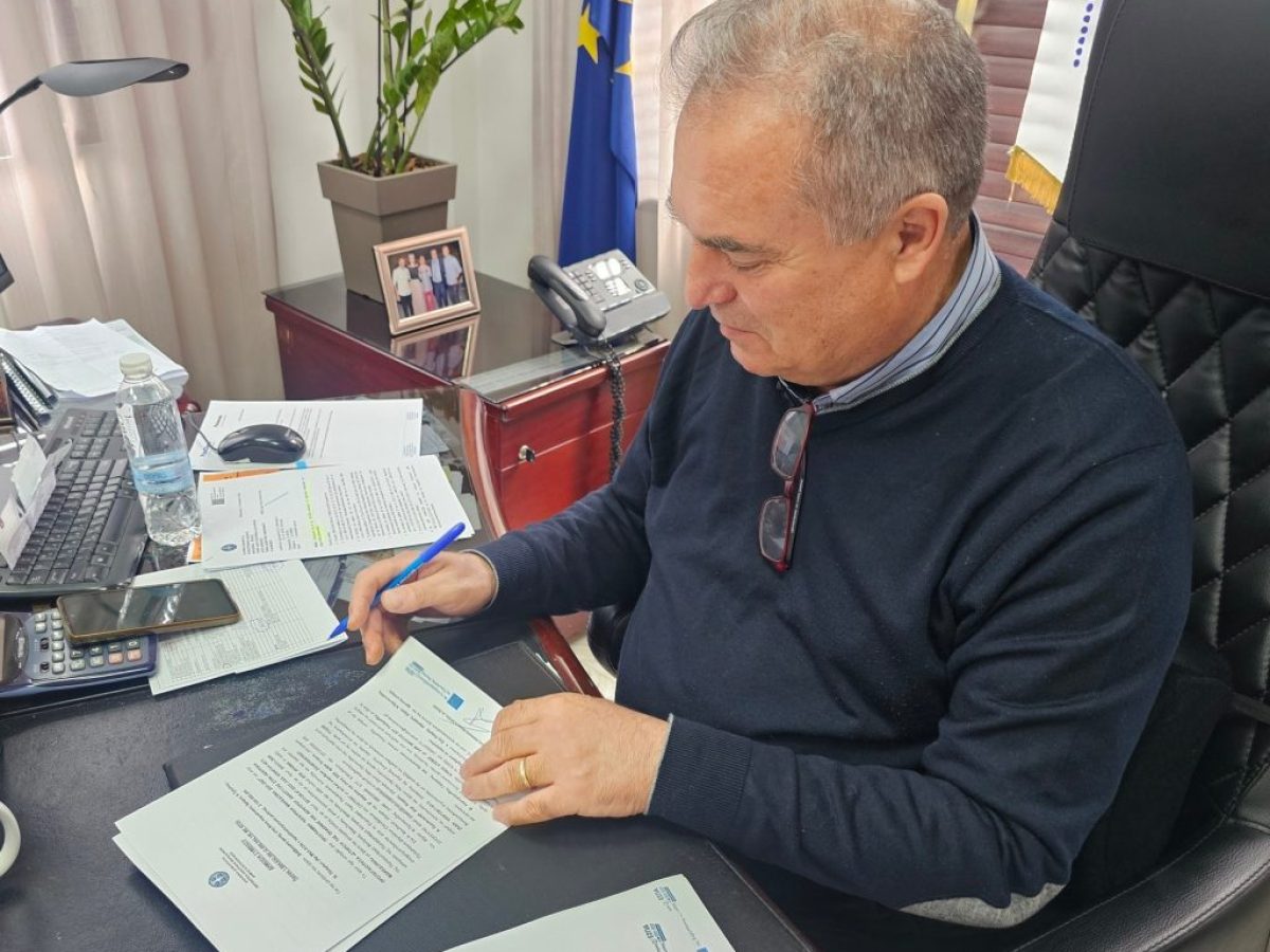 Υπογραφή σύμβασης παραλιακός δρόμος Ν. Τρίγλιας – Ν. Πλαγίων