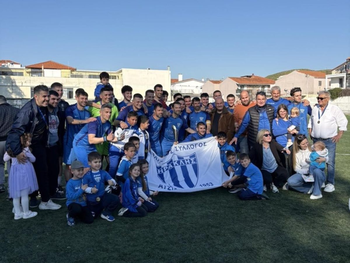 Ηρακλής Ατσικής: Ανατροπή, ψυχή και Κυπελλούχος  Λήμνου 2026