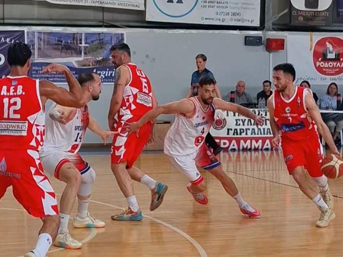 Ήττα των Γαργαλιάνων στο Βαρθολομιό (74-72) και νέο ραντεβού στη Μεσσηνία