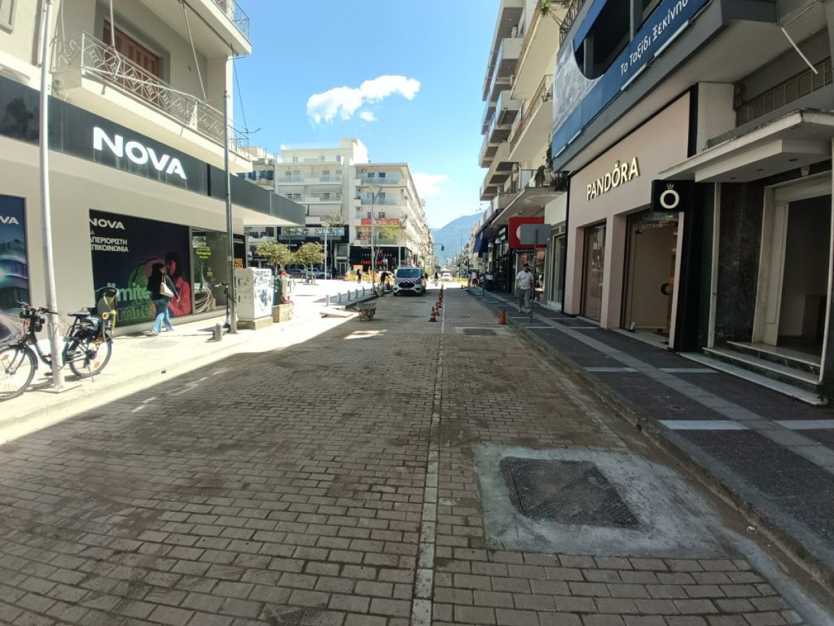 Καλαμάτα: Στην κυκλοφορία τη Μεγάλη Παρασκευή τμήμα της οδού Φραντζή στο κέντρο της πόλης