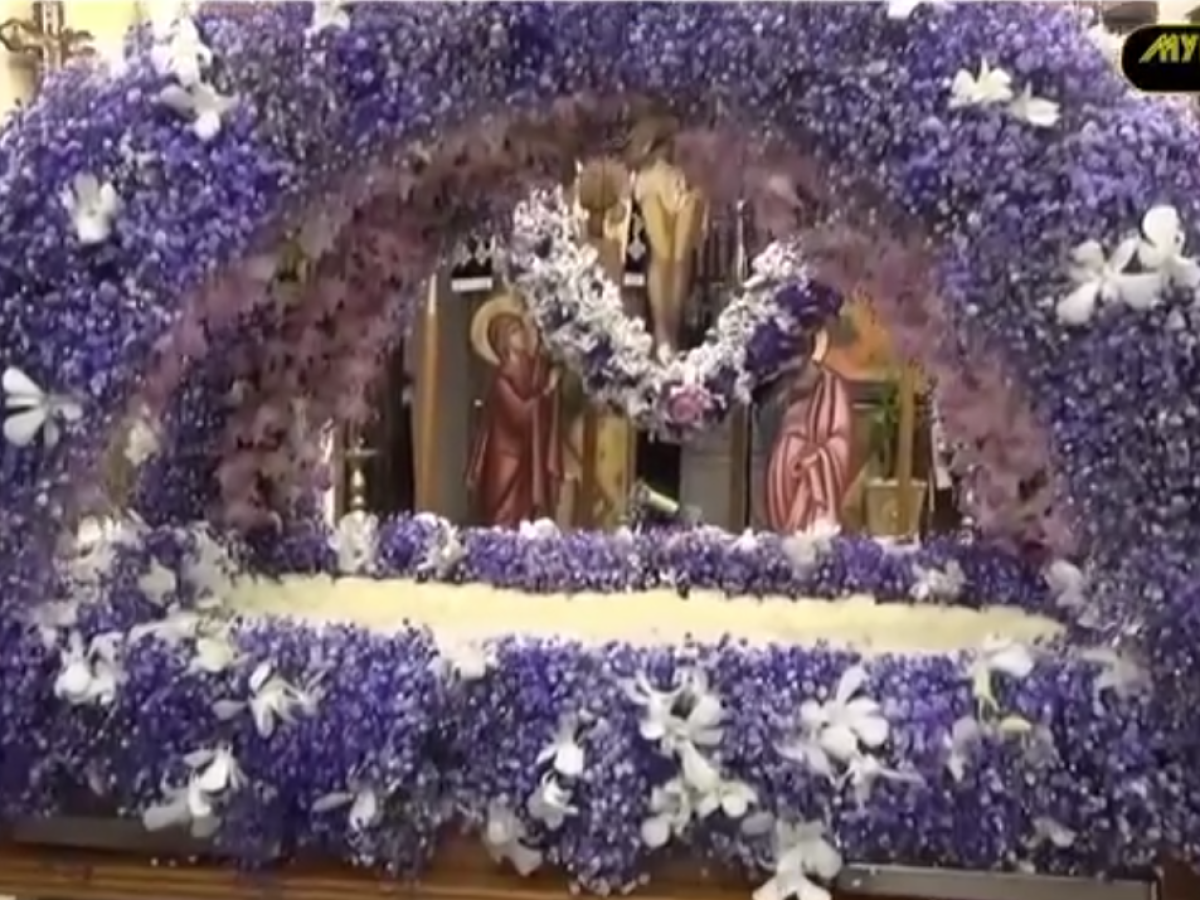 Κατάνυξη στη Μύκονο: Στόλισαν τους Επιταφίους στο Αιγαίο (video)