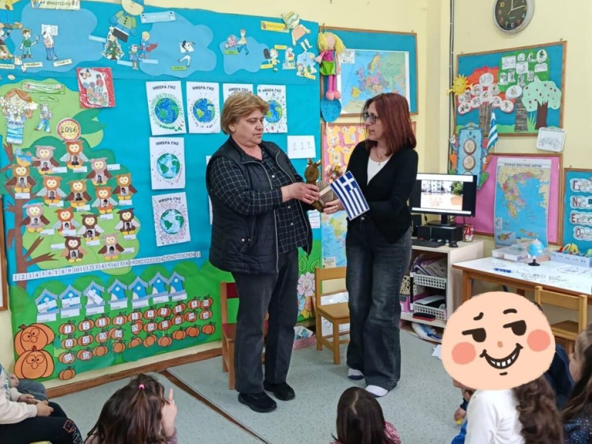 Μαθήματα περιβάλλοντος με δράση και παιχνίδι στο νηπιαγωγείο Βαλτινού στα Τρίκαλα