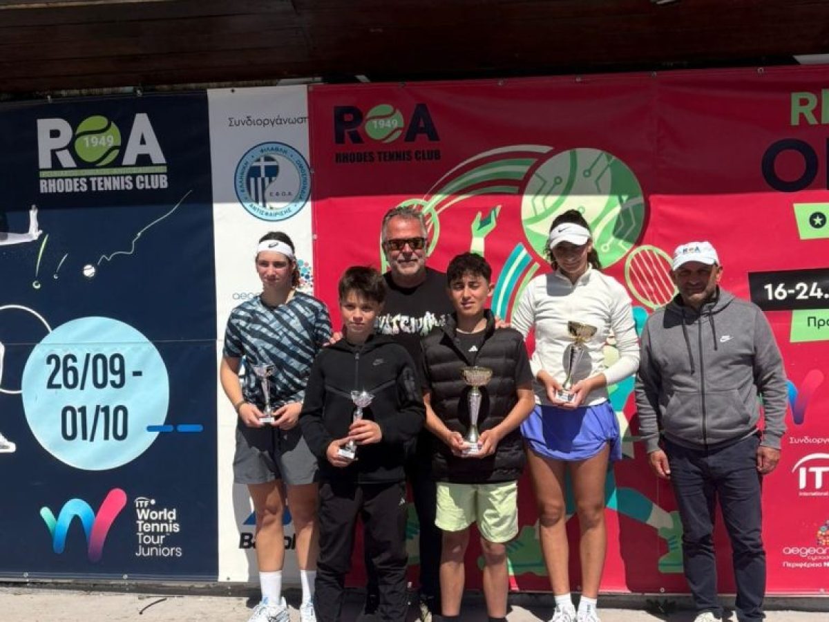 Με επιτυχία ολοκληρώθηκε το OPEN E3 Πρωτάθλημα Tennis