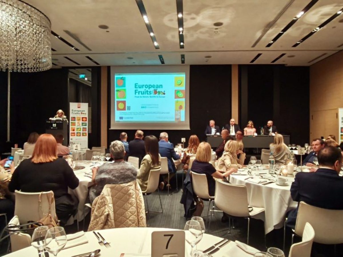 Με επιτυχία πραγματοποιήθηκε η εκδήλωση “European Fruits” για την αξία των ευρωπαϊκών φρούτων