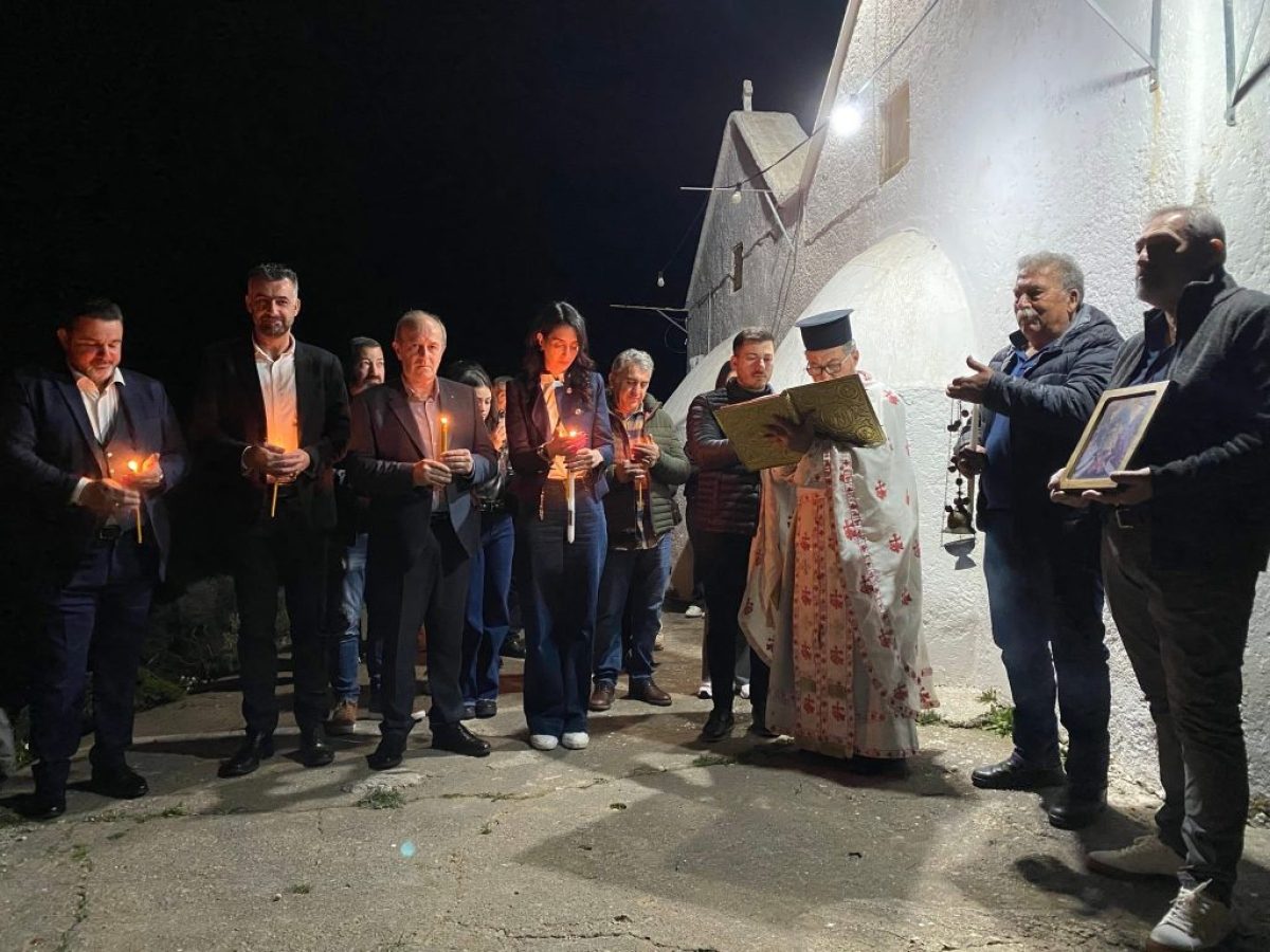 Με λαμπρότητα και κατάνυξη η Ανάσταση στη Θρυπτή