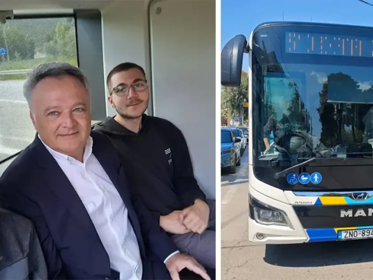 Με μεγάλη ανταπόκριση το πρώτο δρομολόγιο της νέας γραμμής 510 Ζηρίνει-Σκάλα Ωρωπού