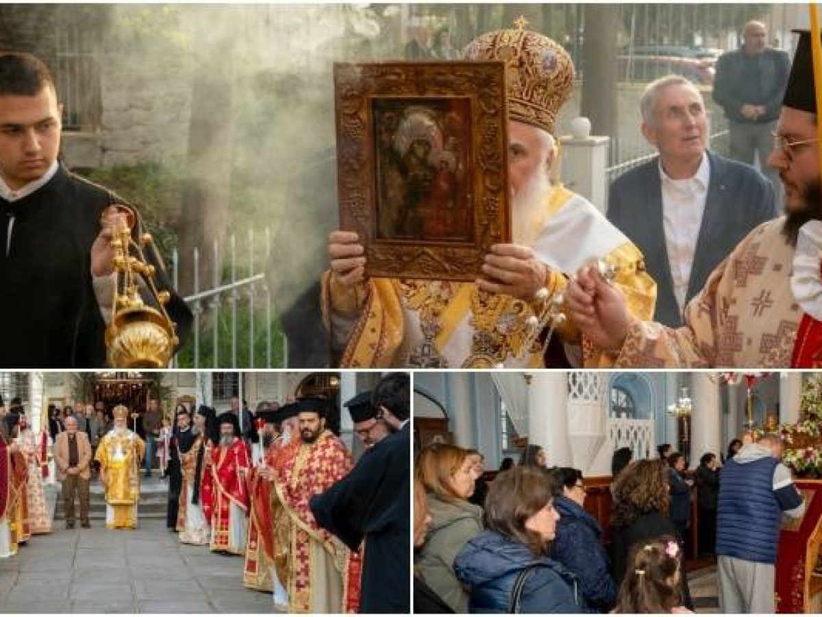 Με μεγαλοπρέπεια η κάθοδος της Παναγίας Κακαβιώτισσας στη Μύρινα | Ένα έθιμο που έγινε θεσμός