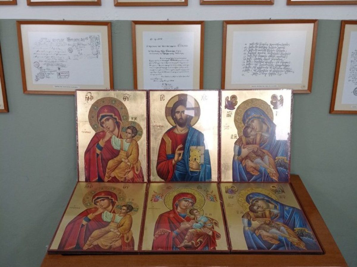 Με Αγάπη και Πίστη: Δωρεά Βυζαντινών Εικόνων από τον Μητροπολίτη Ελασσόνας στο Γυμνάσιο–Λ.Τ. Τσαριτσάνης