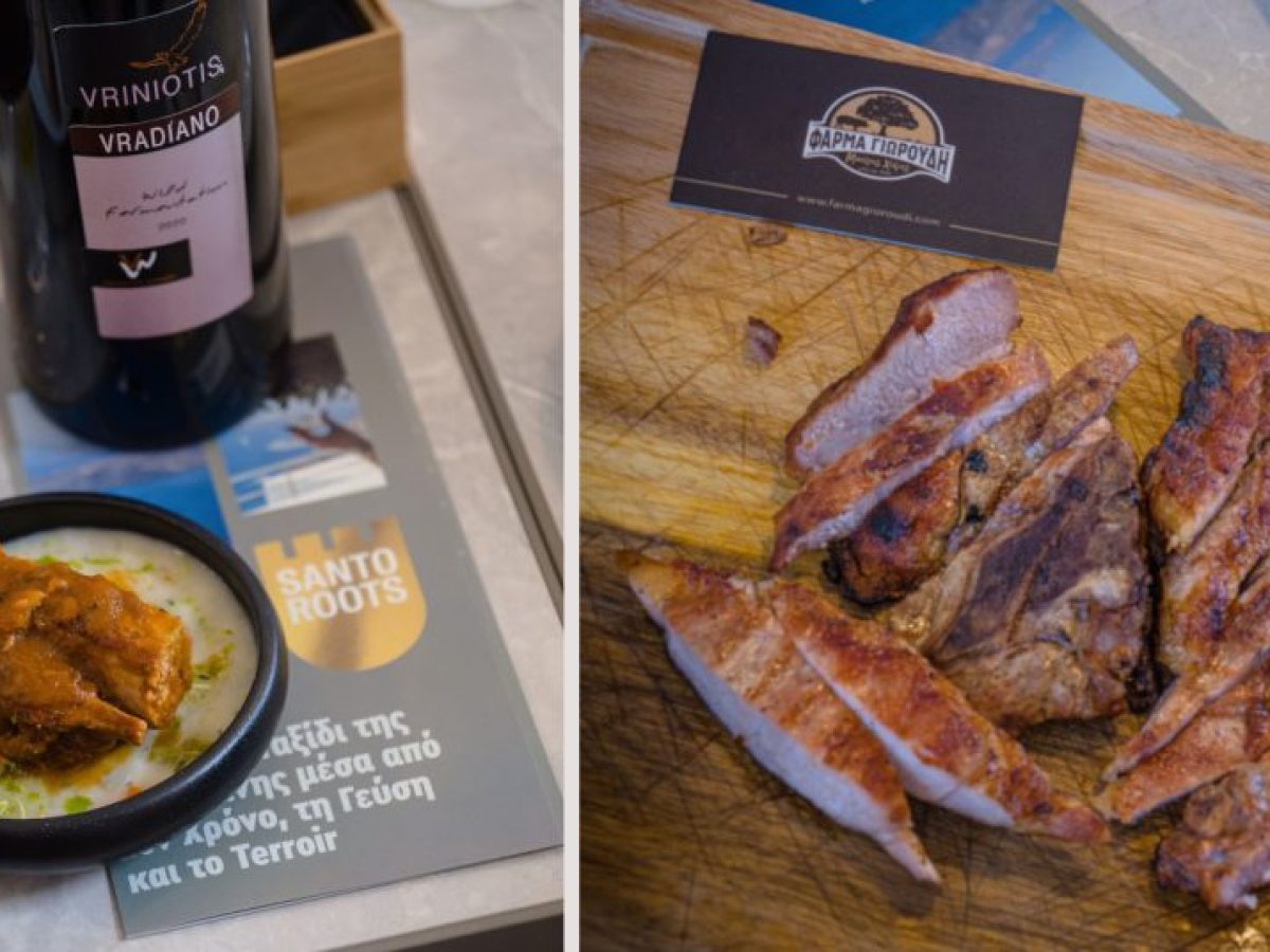 Μεγάλη επιτυχία για το “Greek Black Pork Experience” στη Σαντορίνη