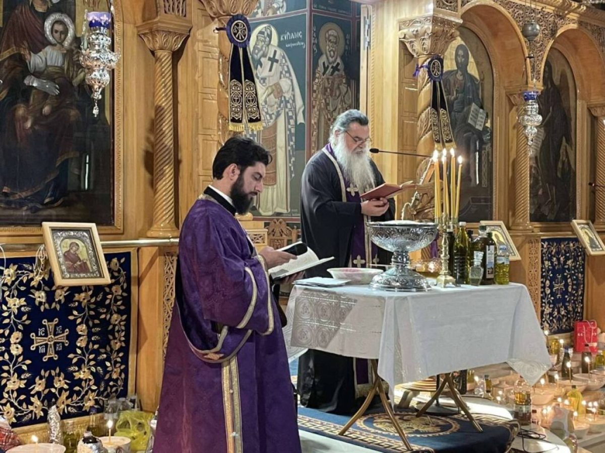 Μεγάλη Τετάρτη στον Ι.Ν. Αγίου Δημητρίου Αγρινίου – Το Ευχέλαιο ως μυστήριο πίστης και ελπίδας