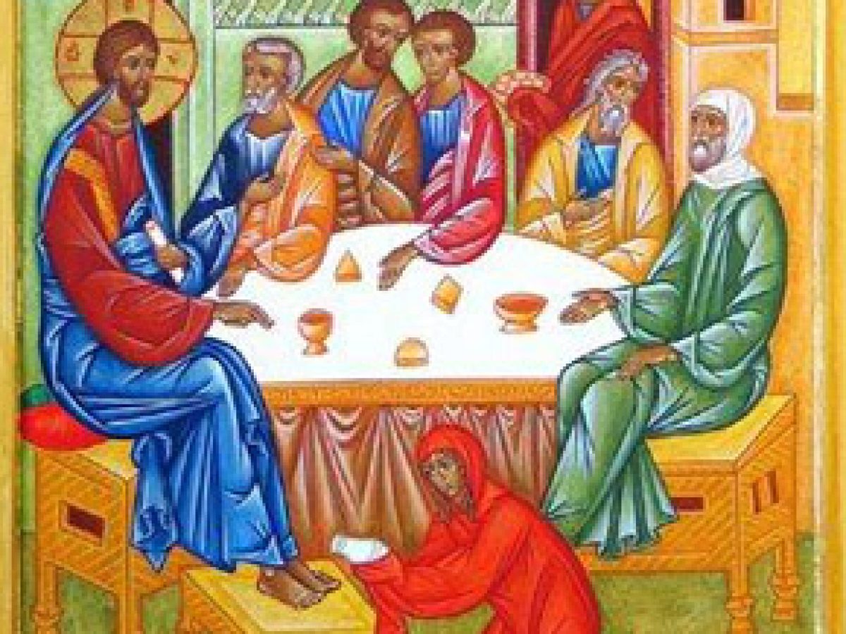 Μεγάλη Τετάρτη – Της αλειψάσης τον Κύριον μύρω