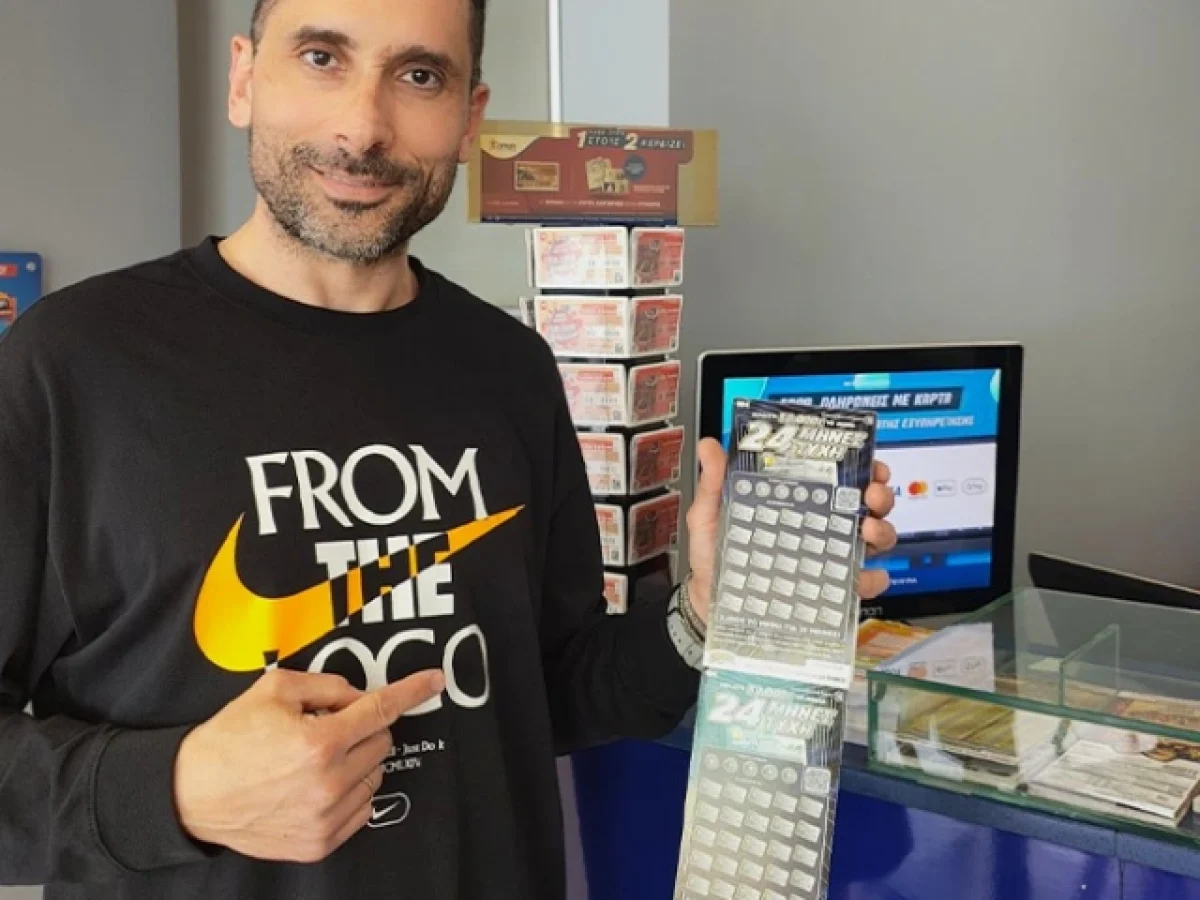 Μεγάλος νικητής σε κατάστημα Allwyn της Πάτρας – Θα λαμβάνει 50.000 ευρώ κάθε μήνα για τους επόμενους 24 μήνες