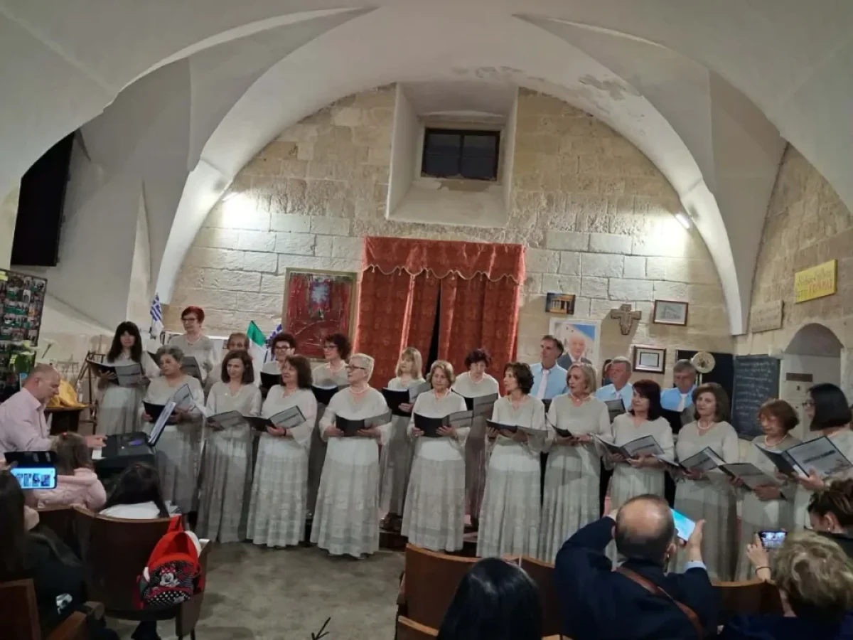 Μελωδική «γέφυρα» με την Κάτω Ιταλία: Η Δημοτική Χορωδία Νέων Μουδανιών στη Στερνατία