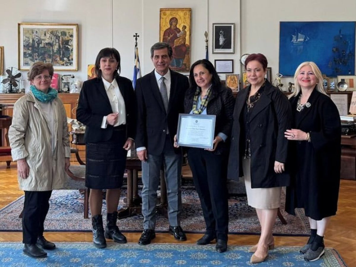 Μέριμνα Ποντίων Κυριών: Το ιστορικό σωματείο βραβεύτηκε από το ΥΜΑΘ για τη διαχρονική ουσιαστική προσφορά του