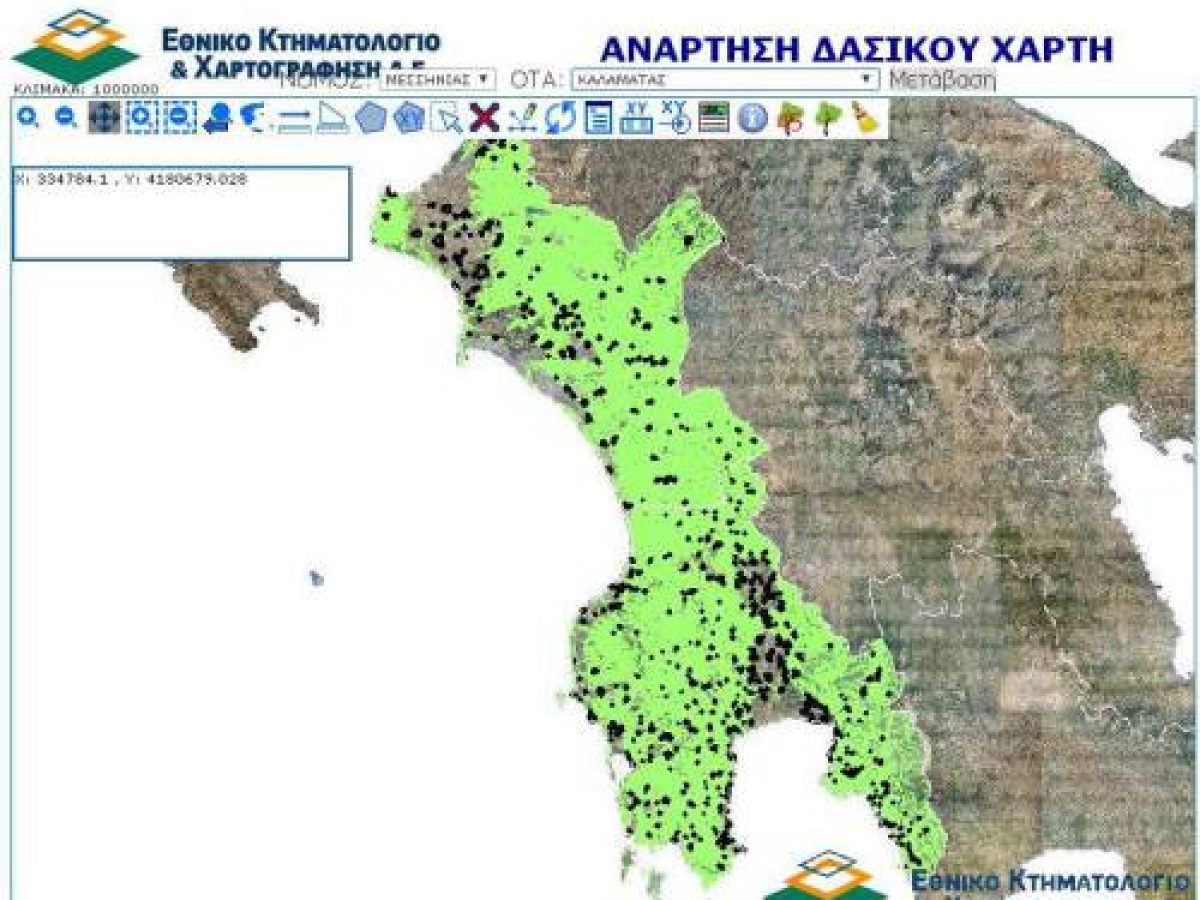 Μεσσηνία: Στην τελική ευθεία οι αντιρρήσεις για τους δασικούς χάρτες