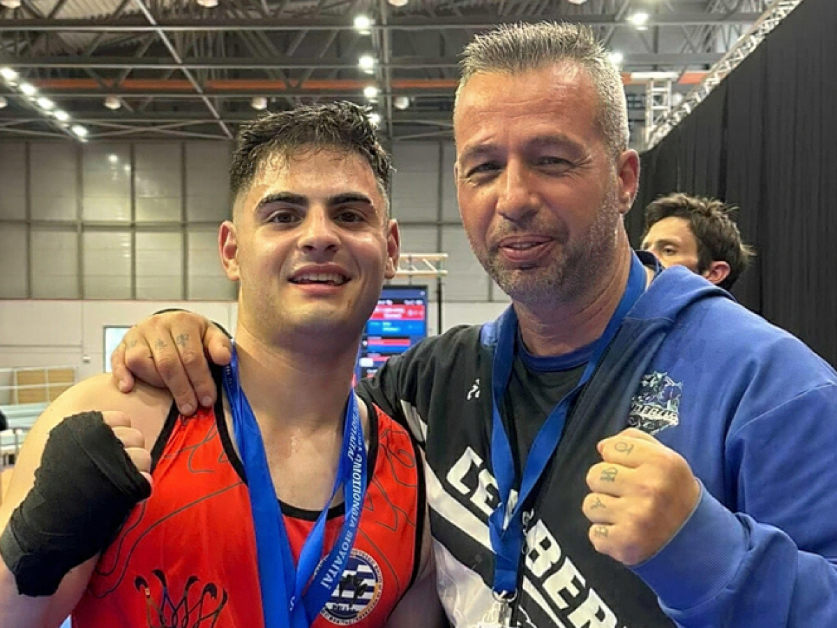 Μετάλλια για τον Γεράσιμο Απέργη στο Πανελλήνιο Πρωτάθλημα Muaythai [εικόνες +βίντεο]