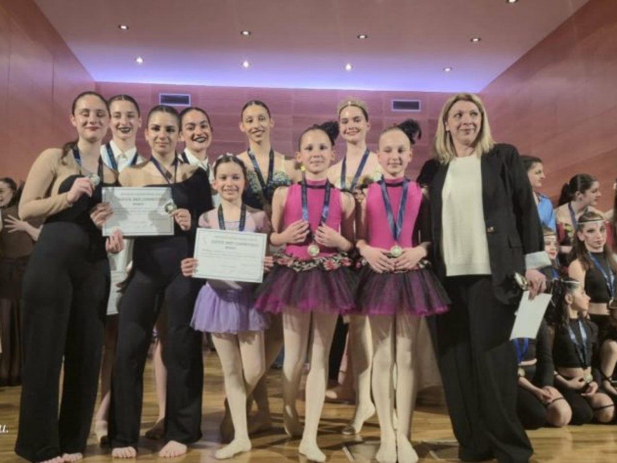Μετάλλια και υποτροφίες για μαθήτριες της ΓΕ Αγρινίου στον 9ο Εθνικό Διαγωνισμό χορού