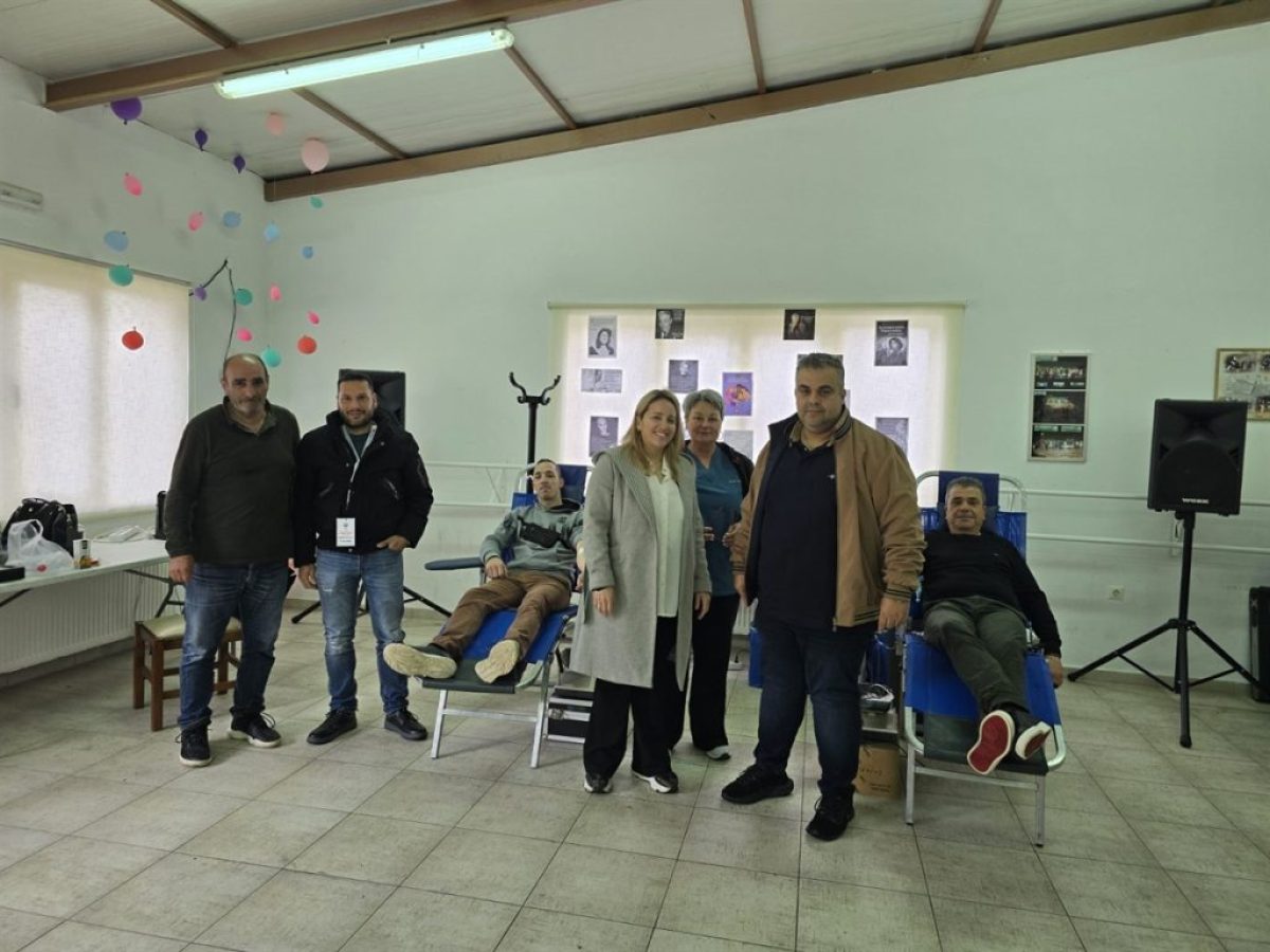 «Μήνυμα Ζωής» από το Γεράνι – Εθελοντική αιμοδοσία πραγματοποιήθηκε την Κυριακή