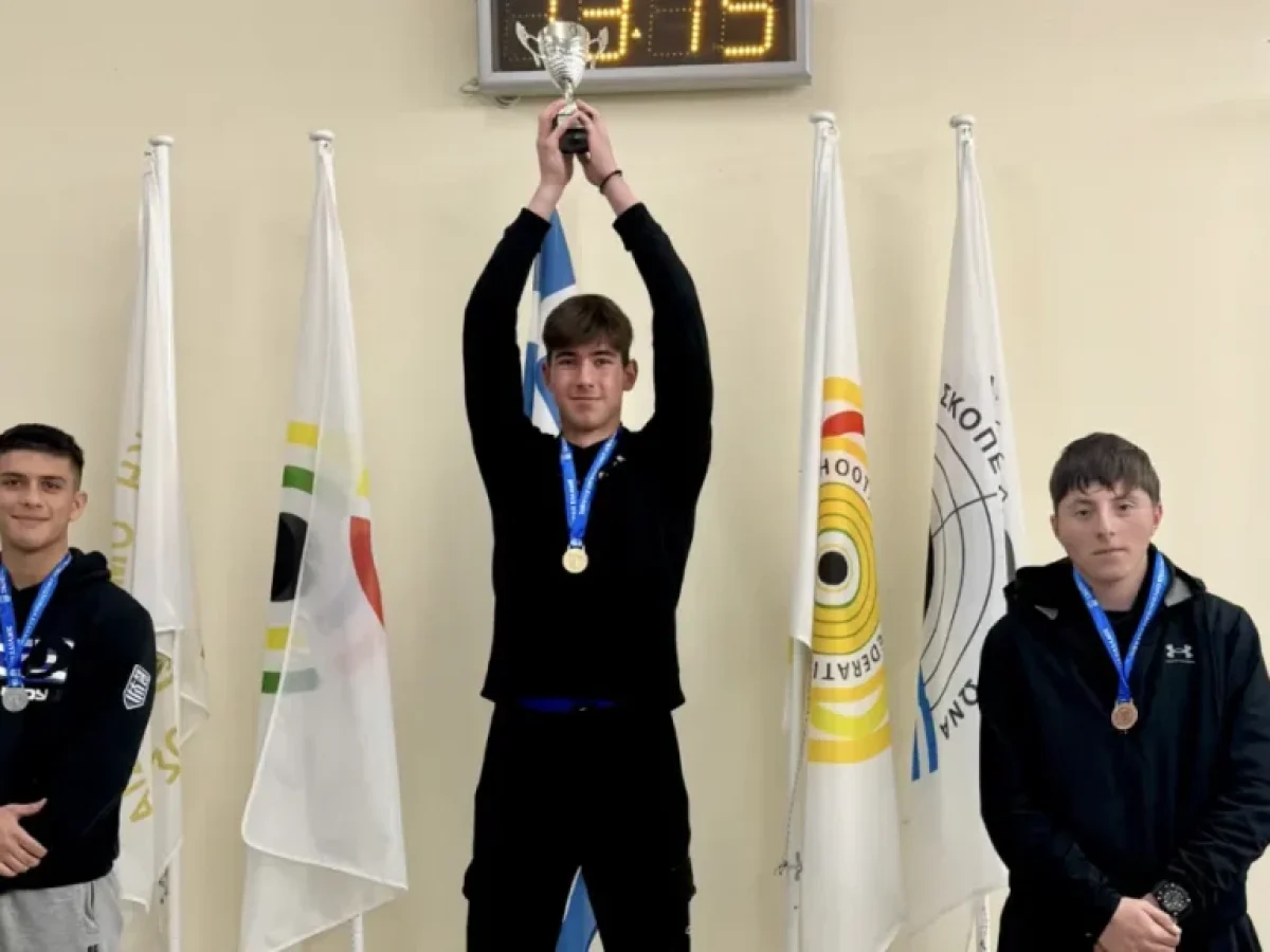 «Μπαμ» και… Χρυσό στην Ελευσίνα! Ο Κωνσταντίνος Μουρίκης άφησε άφωνη την Ελλάδα στο Πανελλήνιο Σκοποβολής