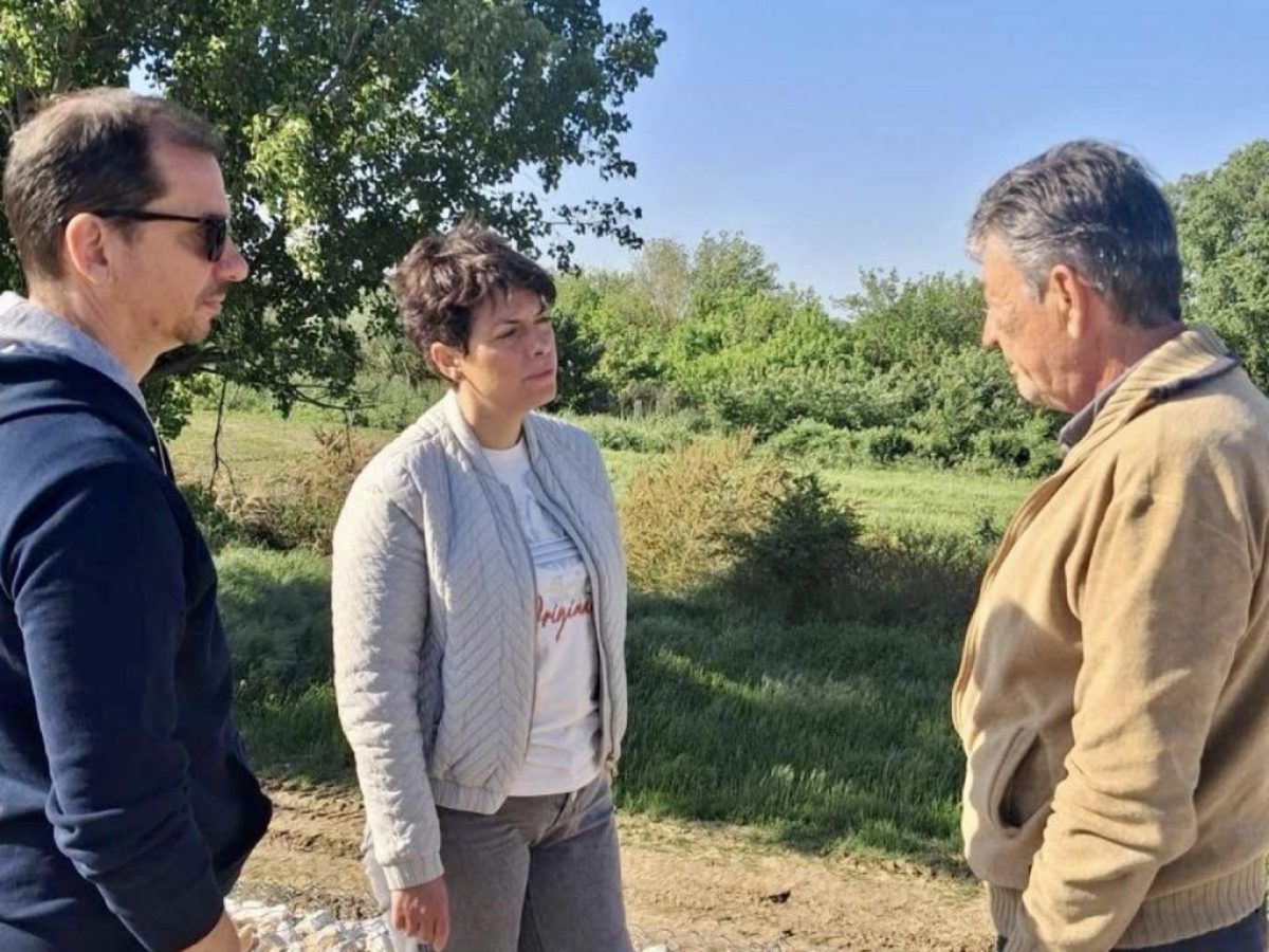 Νέα  αυτοψία της Αντιπεριφερειάρχη Λάρισας Μαρίας Γαλλιού – Σε εξέλιξη από την Περιφέρεια Θεσσαλίας  έργα οριστικής αποκατάστασης αναχωμάτων σε Κουλούρι και Φαλάνη –