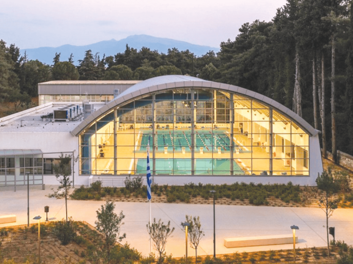 Νέα δωρεά της Raycap για το κολυμβητήριο