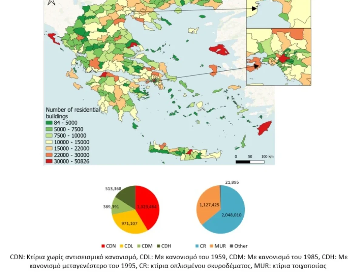 Νέος σεισμικός χάρτης από το ΑΠΘ: Σε ζώνη υψηλής επικινδυνότητας η Δυτική Ελλάδα