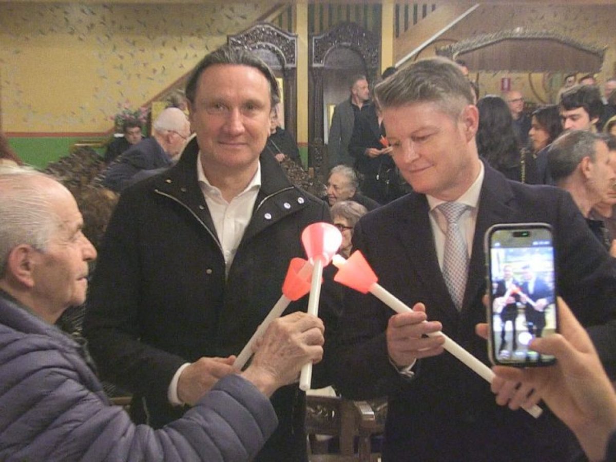 Ο Ben Carroll έζησε μια μοναδική εμπειρία την Μεγάλη Παρασκευή στον ιστορικό ναό του Ευαγγελισμού