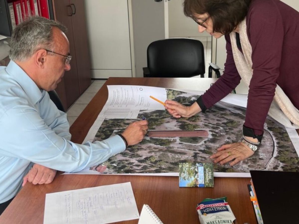 Ο Χρ. Σταϊκούρας στην Εφορεία Αρχαιοτήτων Φθιώτιδας και Ευρυτανίας