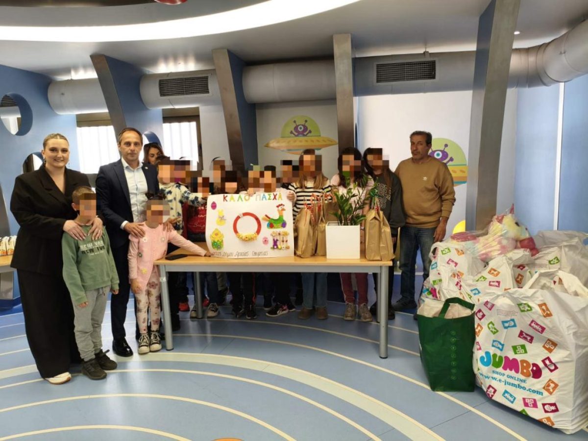 Ο Δήμος Ολυμπίας δίπλα στα παιδιά του Νοσοκομείου Παίδων «Η Αγία Σοφία»