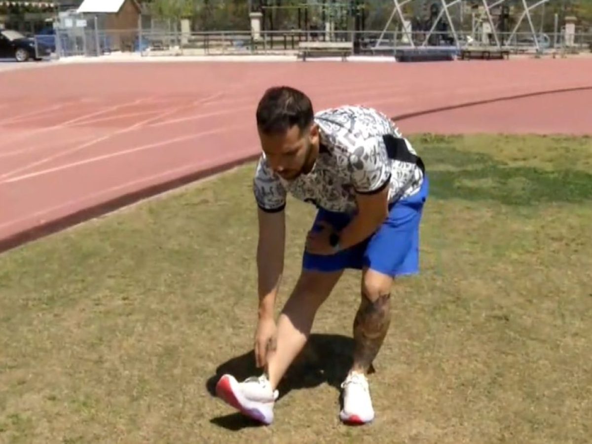 Ο Έλληνας μαραθωνοδρόμος  που έτρεξε με κλειστά μάτια