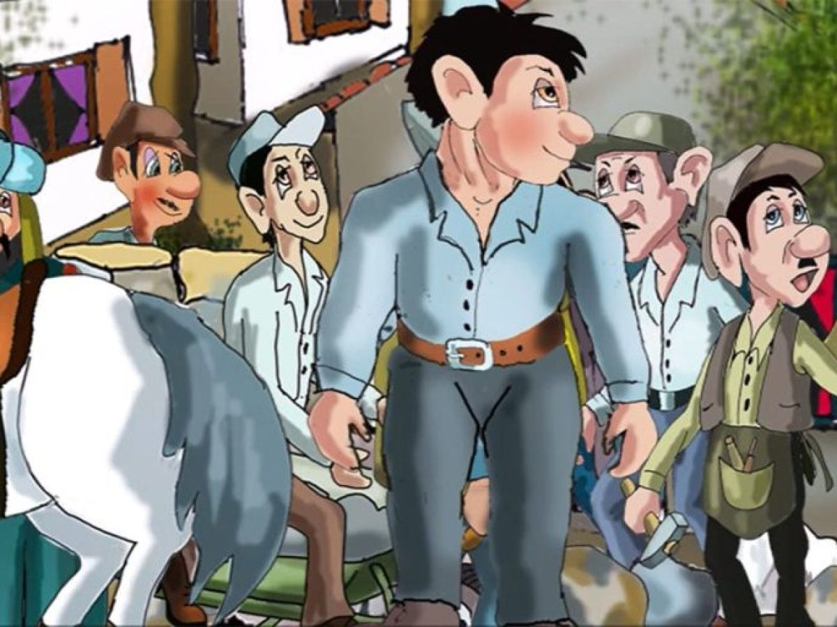 «Ο πεχλιβάνον ο Γιάννες»: Διήγημα του Παντελή Μελανοφρύδη, εικονογραφημένο από τον Γεώργιο Μ. Κωνσταντινίδη