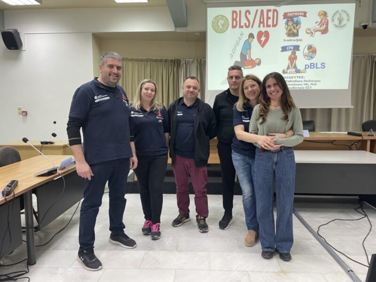 Ολοκληρώθηκε ο πρώτος κύκλος ενημερωτικών δράσεων Πρώτων Βοηθειών στον Δήμο Αγίου Νικολάου