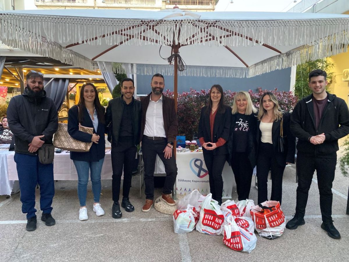 ΟΝΝΕΔ Πιερίας: Στήριξη σε 37 οικογένειες του Συλλόγου καρκινοπαθών με τρόφιμα και είδη πρώτης ανάγκης