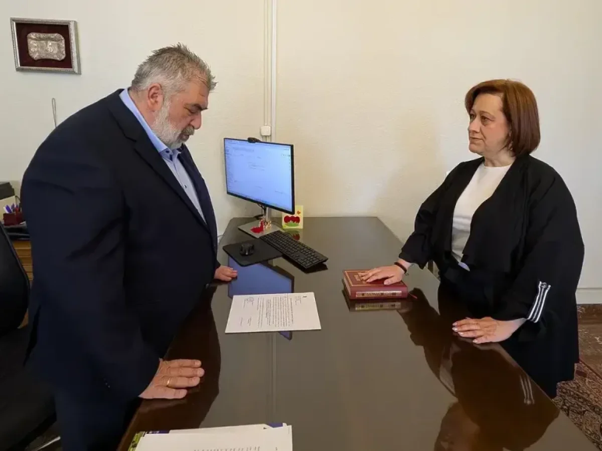 Ορκωμοσία κοινοτικής συμβούλου Δημοτικής Κοινότητας Πτολεμαΐδας