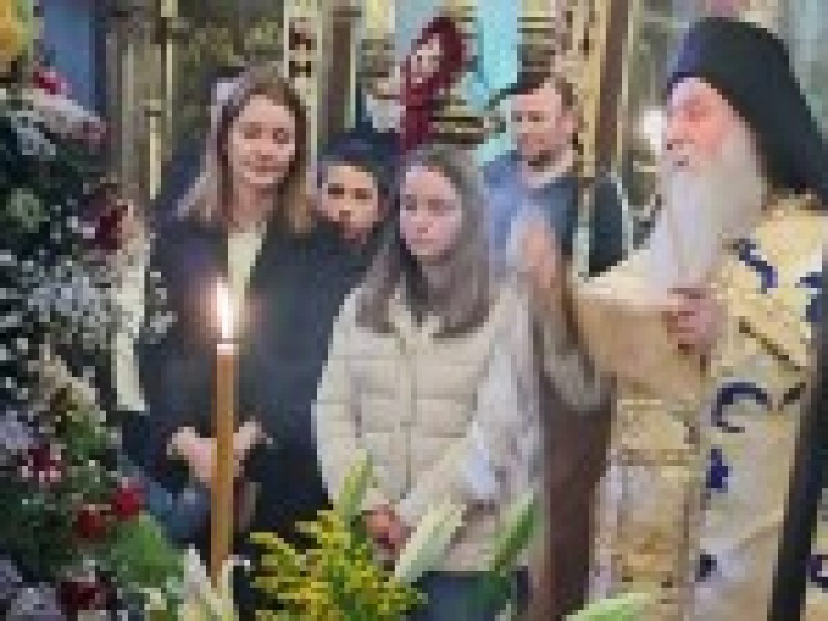 Περιφορά του Επιταφίου στη Μονή Φανερωμένης