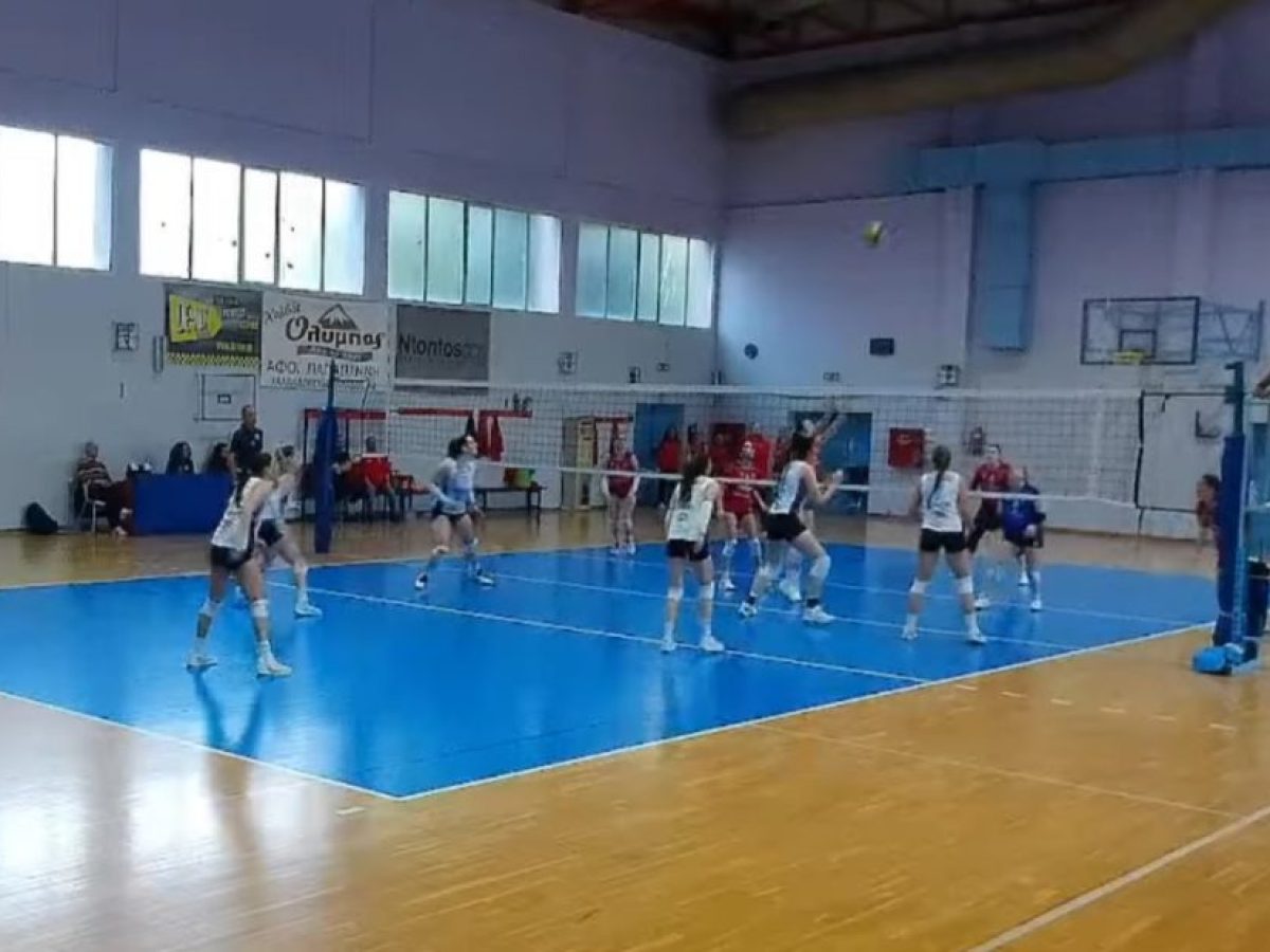 Πήρε το 1ο σετ αλλά γνώρισε την ήττα στη Λάρισα η Νίκη Αλεξανδρούπολης