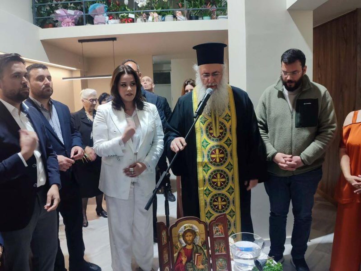 Σε κλίμα συγκίνησης και ευχών τα εγκαίνια του “ΚΕΠ μου” στα Τρίκαλα – Ένα νέο επαγγελματικό ξεκίνημα για την Ναυσικά Μιχαλάκη