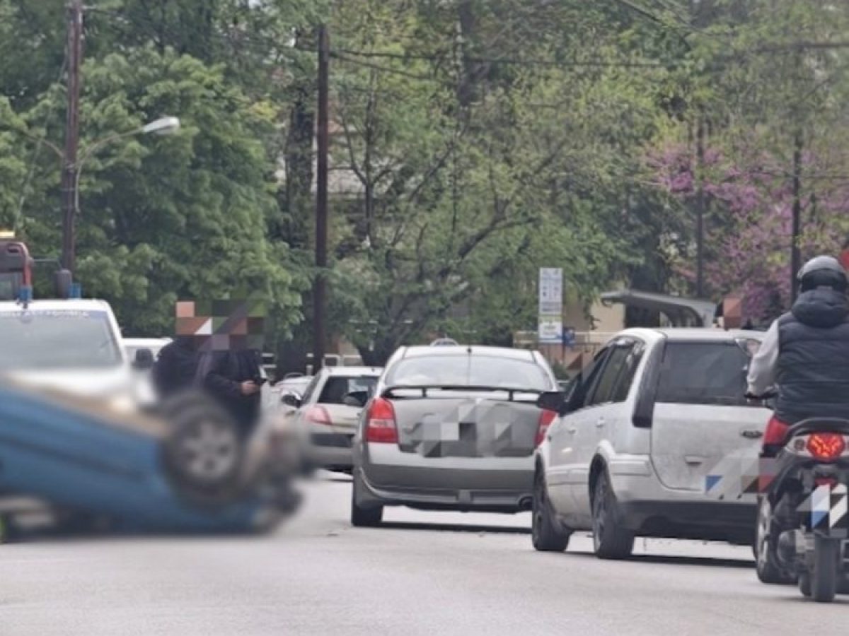 Σφοδρή σύγκρουση Ι.Χ. στον Μύλο Ματσόπουλου
