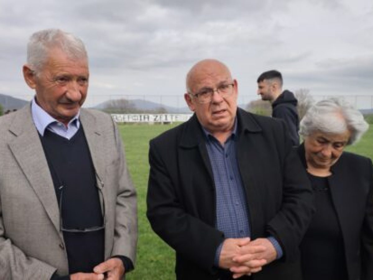 Συγκίνηση στο Δημοτικό Στάδιο Κνίδης που φέρει το όνομα του Κώστα Ουζουνίδη