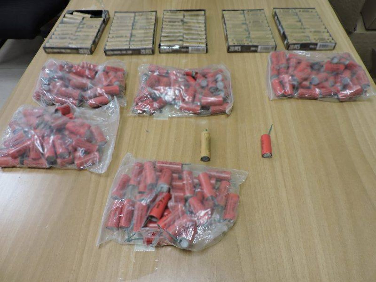 Σύλληψη 23χρονου για κατοχή κροτίδων στη Λευκάδα