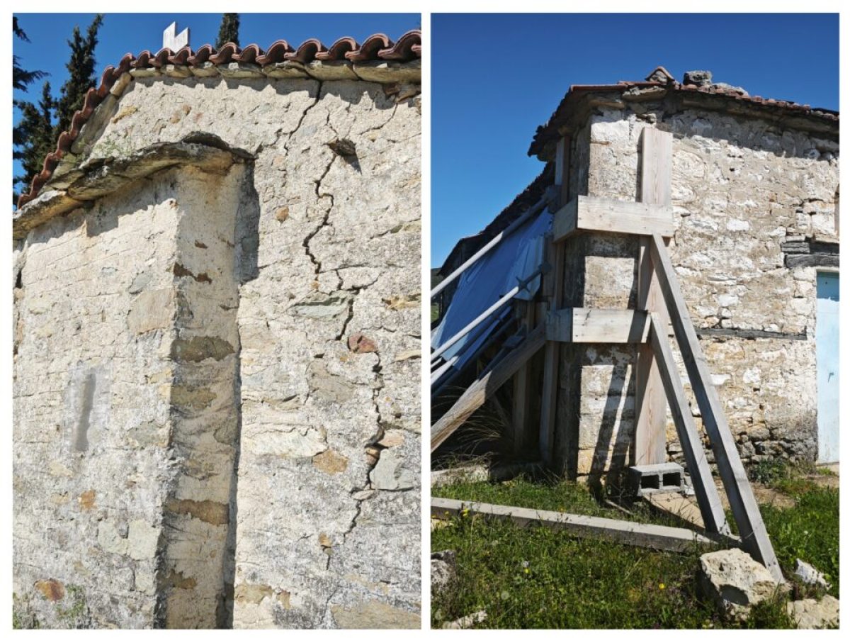 Σήμα κινδύνου για ιστορικές εκκλησίες στα Καμβούνια