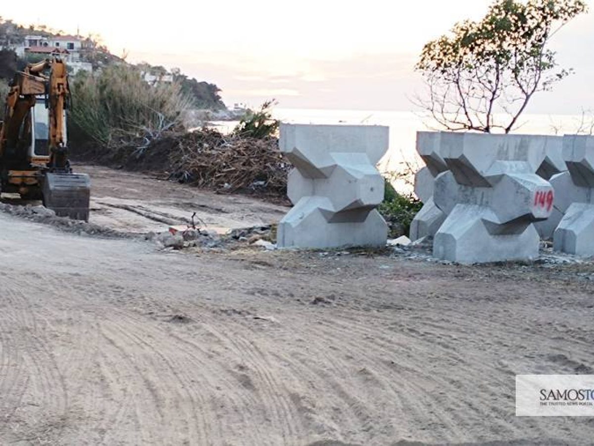 Σημαντική αναβάθμιση για τη Σάμο. Σε εξέλιξη το έργο στον άξονα Αγίου Κωνσταντίνου – Πεταλίδων
