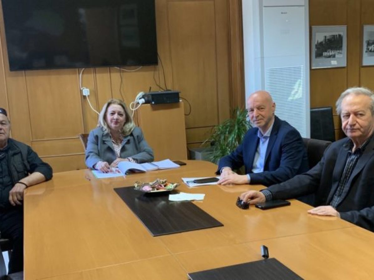 Συνάντηση Χρύσας Ντιντή με τον πρόεδρο της Πανελλήνιας Ομοσπονδίας Βλάχων Μιχάλη Μαγειρία