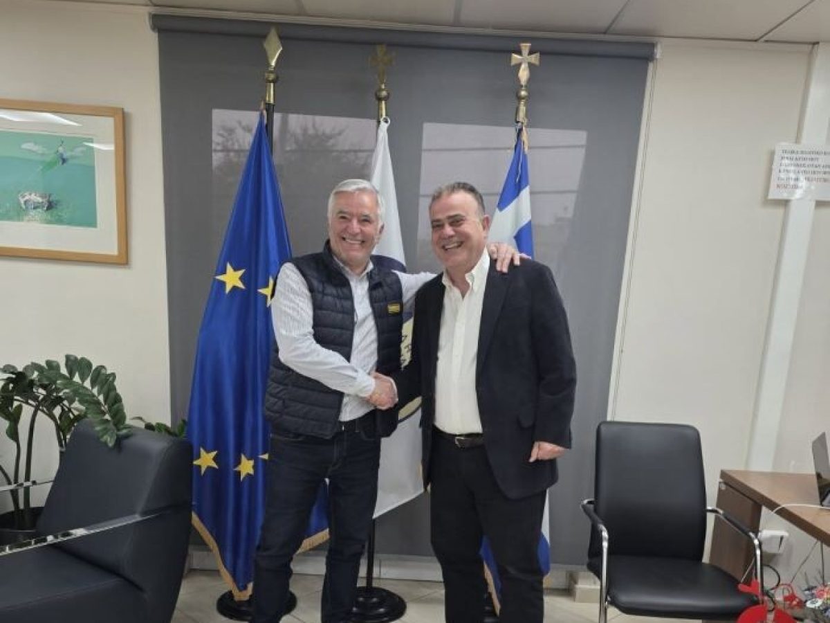 Συνάντηση Δημάρχων Παιανίας Ισίδωρου Μάδη και Παλλήνης Χρήστου Αηδόνη για διμερή ζητήματα