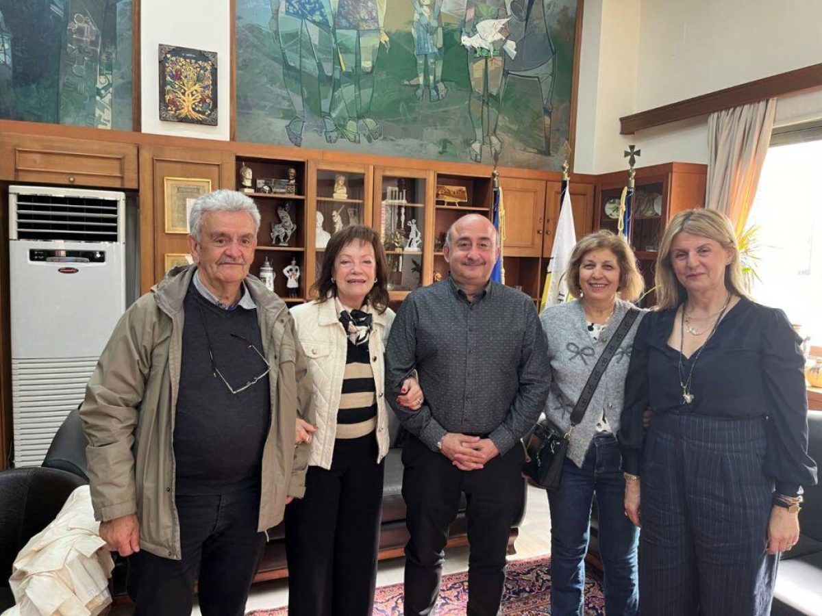 Συνάντηση Δημάρχου Τρικκαίων Σακκά – ΔΣ Συλλόγου Φίλων Σιδηροδρόμου Τρικάλων