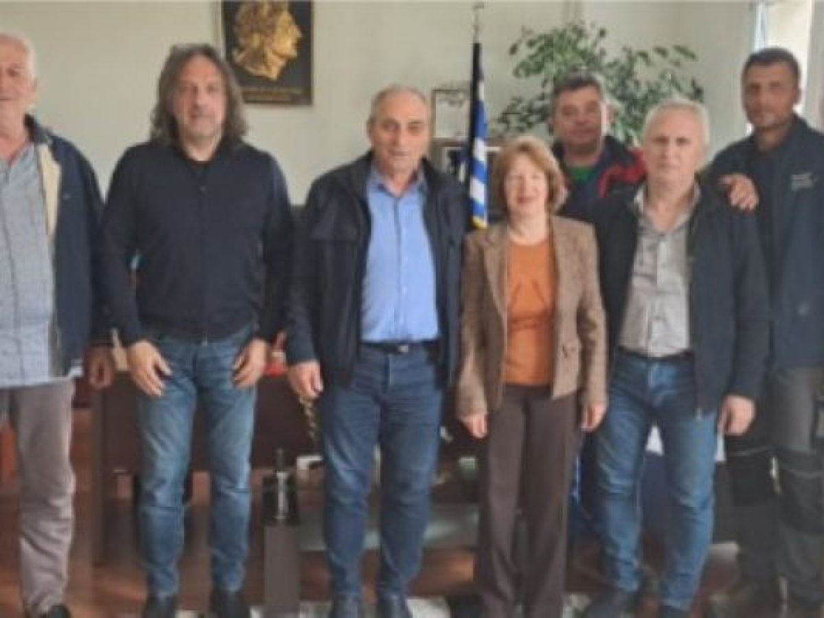 Συνάντηση εργασίας του Νομαρχιακού Τμήματος ΑΔΕΔΥ Πιερίας με τον Δήμαρχο Πύδνας – Κολινδρού, κ. Χρήστο Κομπατσιάρη
