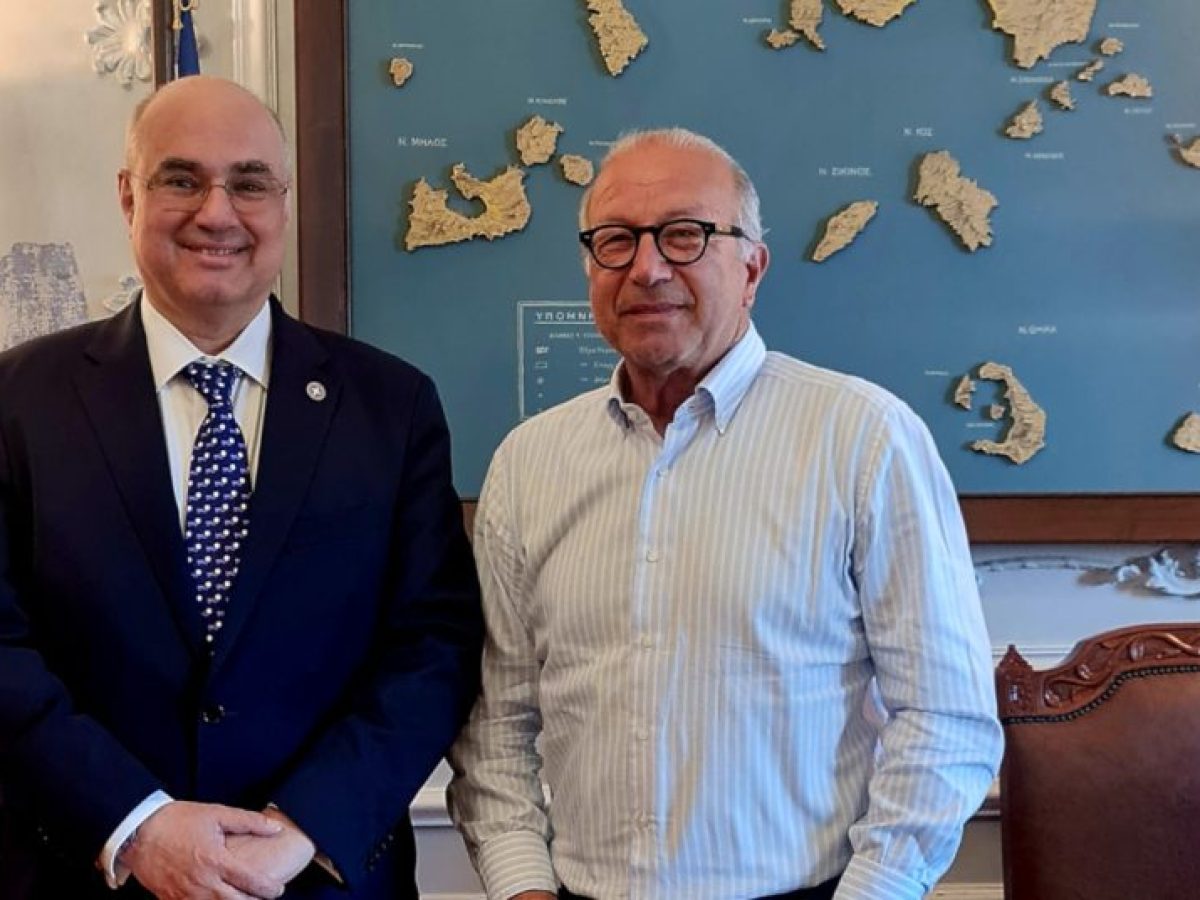 Συνάντηση Γ. Λεονταρίτη με τον Γενικό Γραμματέα του Υπ. Δικαιοσύνης