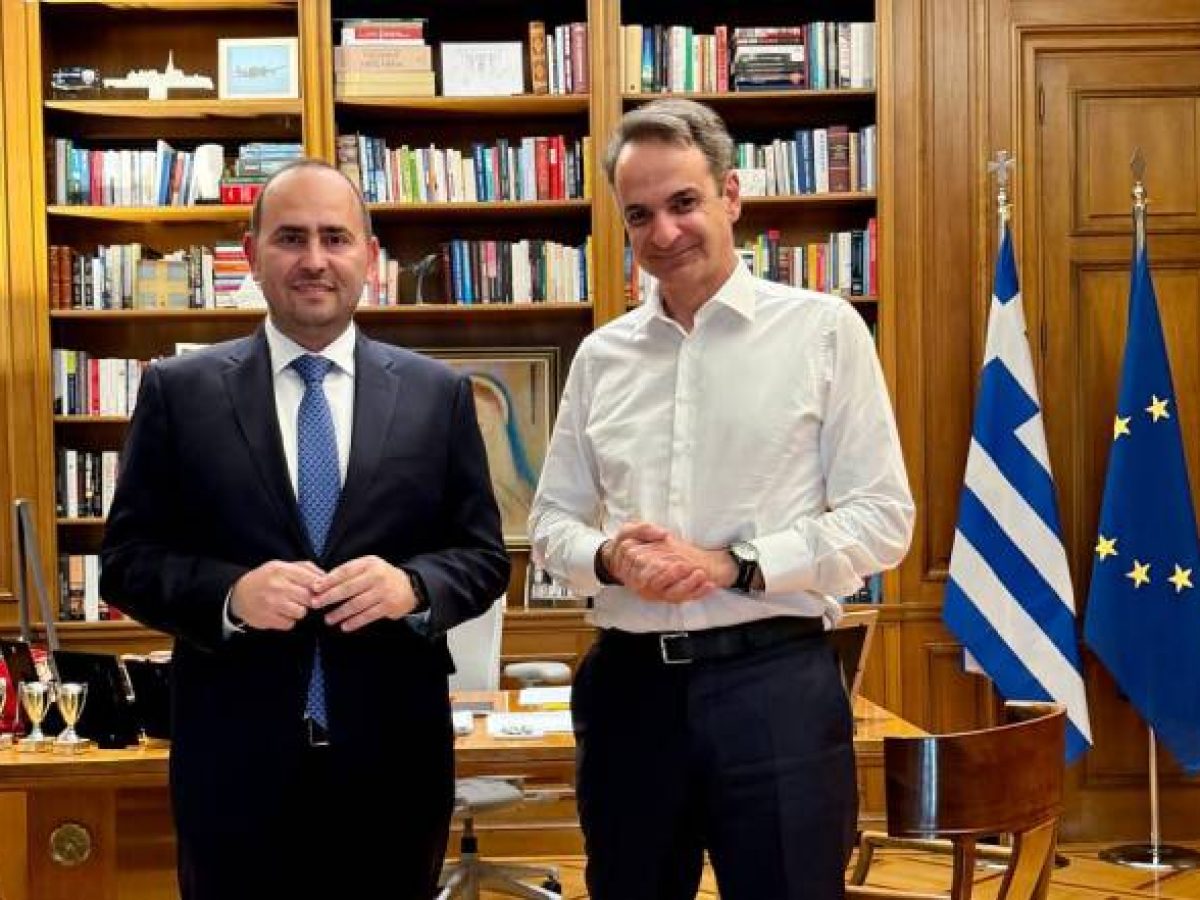 Συνάντηση Λάκη Βασιλειάδη-Μητσοτάκη, για θέματα του Νομού Πέλλας