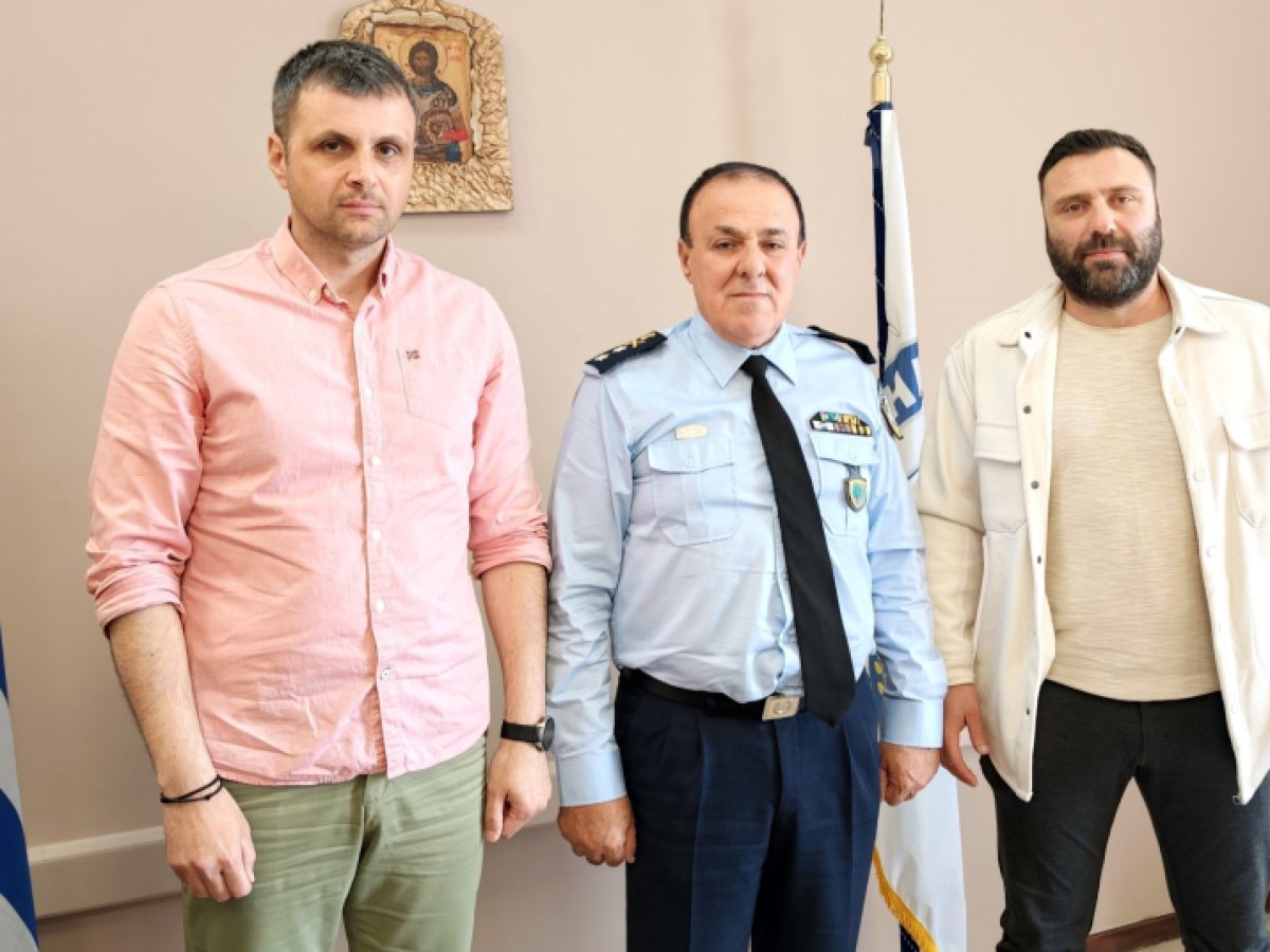 Συνάντηση της Ένωσης Αστυνομικών Υπαλλήλων Λευκάδας με τον νέο Γενικό Περιφερειακό Αστυνομικό Διευθυντή Ιονίων Νήσων